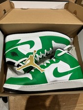 jordan 1 mid lucky green usate