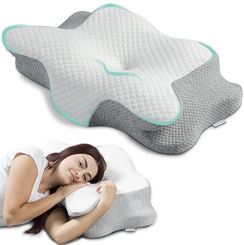 Cuscino cervicale ergonomico