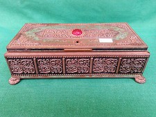 COFANETTO BAULETTO SCATOLA DI LATTA ANTICA CARAMELLE SPERLARI? PERUGINA?. N° N21