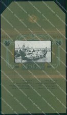 Venezia Città Gondole Custodia Pochette Sormani cartolina RT8145