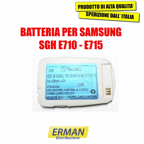 Batteria per samsung - per, e710