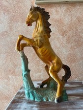 SCULTURA  CAVALLO IN RESINA - STALLONE PULEDRO