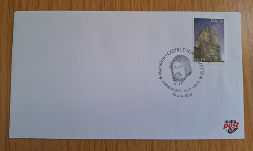 Malta cover postmarked - malta, with