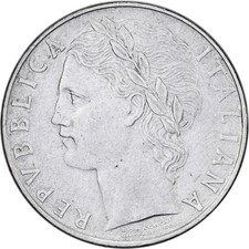 Italie, 100 Lire, 1957, Rome