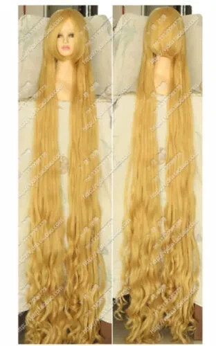 Parrucca bionda aggrovigliata