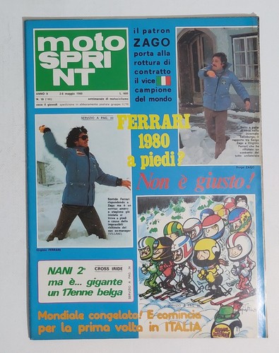 59023 motosprint 1980 v - 1980, n