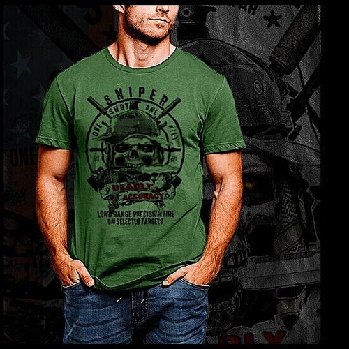 Shirt cecchino militare - t-shirt,