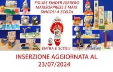 -MAXI E MAXI SORPRESE KIDER E FERRERO SINGOLI  A SCELTA