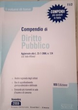 Compendio diritto pubblico - compendio, di