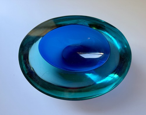 Geode asimmetrico murano teal - geode,