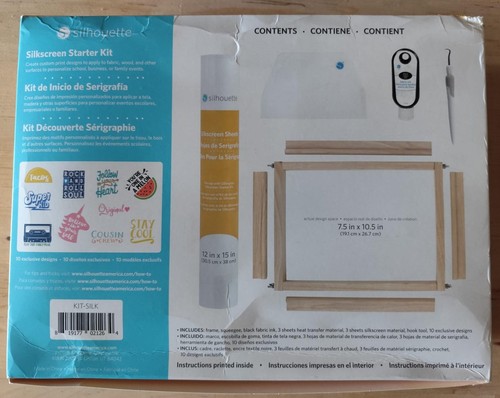 Silhouette silkscreen starter - silkscreen,