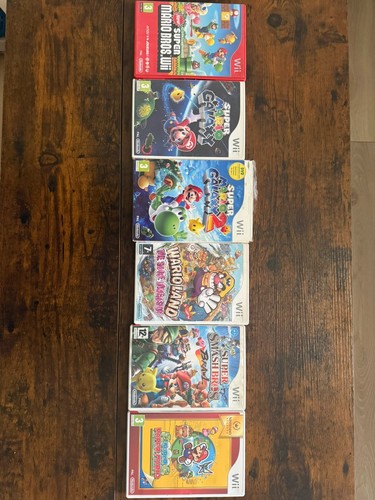 Lot jeux wii super mario - lot, (super