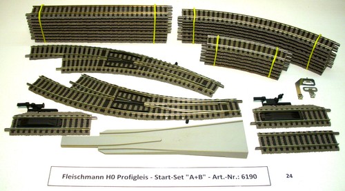 Fleischmann raccolta binari - h0,