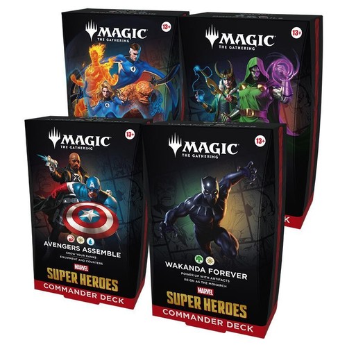 Mtg marvel super heroes - super,
