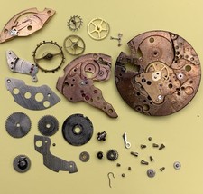 Meccanica orologio vintage As 1555 N lotto ricambi