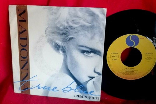 Madonna true blue 45rpm ps - true,