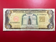 America - REPUBLICA DOMINICANA 20 PESOS ORO  1990