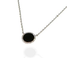 collana argento 925 cerchio