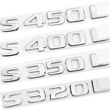 Per Mercedes Benz S450L S400L S350L S320L scritta emblemi adesivi auto