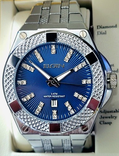 Raro orologio uomo - uomo, pavimentato