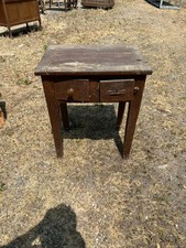 TAVOLO DI PICCOLE DIMENSIONI DIRETTORIO DEI PRIMI DELL800 CON DUE CASSETTI