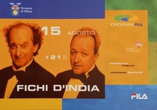 Cartolina Attori Comici Fichi