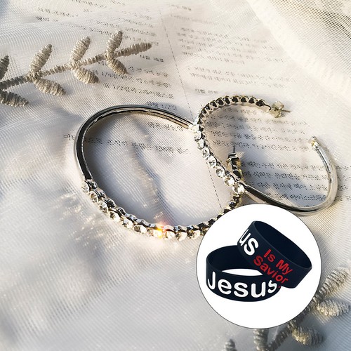 Bracciale gesù uomo e - pz,