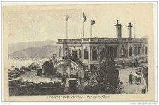 PORTOFINO VETTA -GENOVA -GRAND HOTEL 1929 CARTOLINA D'EPOCA