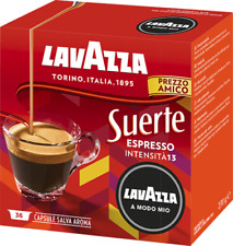 36 / 72 / 108 / 144 / 216 / 360 / 720 Capsule Caffè Lavazza A Modo Mio SUERTE ®