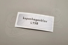 Adesivo LY5B blu Copenaghen