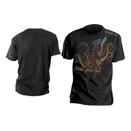 Rock band shirt - t-shirt, octopus