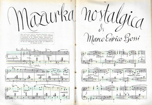 Marco enrico bossi mazurka - enrico,