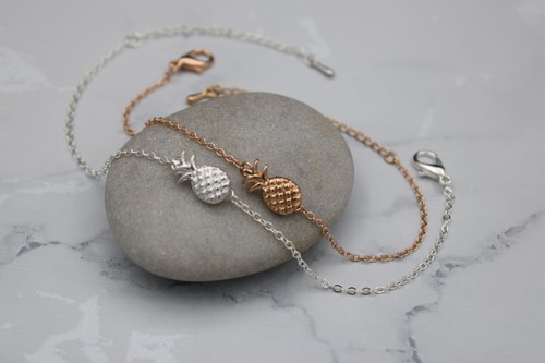 Bracciale ananas frutta - bracciale,