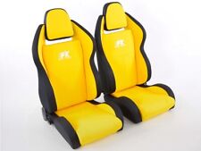 Coppia sedili sportivi auto