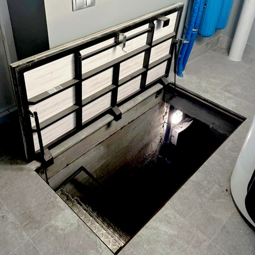 Porta portellone pavimento - porta,