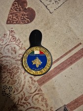 Placca Polizia Pendif Cinofili Diametro 5,5 Cm