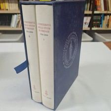(AA.VV) L'università degli studi di Firenze 1924 – 2004   Olschki cofanetto