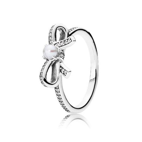 Anello pandora fiocco delicato - anello,