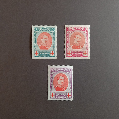 Belgio 1915 pro croce - 1915/,