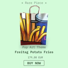 Freitag Bag Fries Pop Art