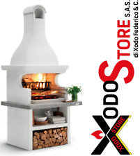 Barbecue a legna PALAZZETTI ANDROS GRIGIO - PRONTA CONSEGNA invia mail x sconto