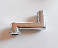 Distanziatore eccentrico ottone cromato 10 cm per gruppo vasca/lavello 3/4"x1/2"