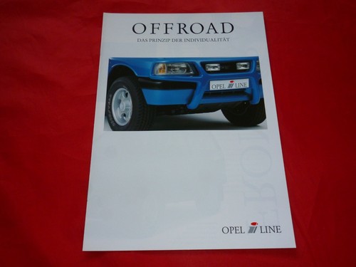 Opel irmscher frontera - opel,
