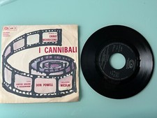Vinile 45 Giri Colonna sonora originale film I Cannibali musica Ennio Morricone