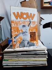 Lotto 21 Fumetti WOW Anno 1/2/3 Alcuni con Figurine - Bona Editore 1976