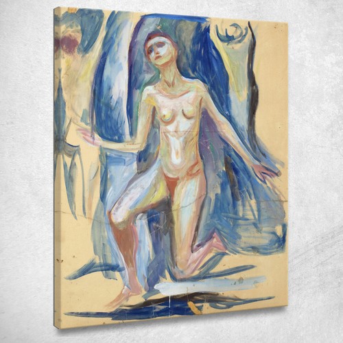 Figura femminile inginocchiata - figura,