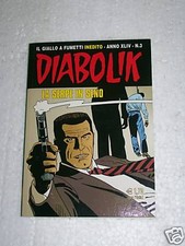 DIABOLIK PRIMA SERIE ORIGINALE ANNO  44° NUMERO  3