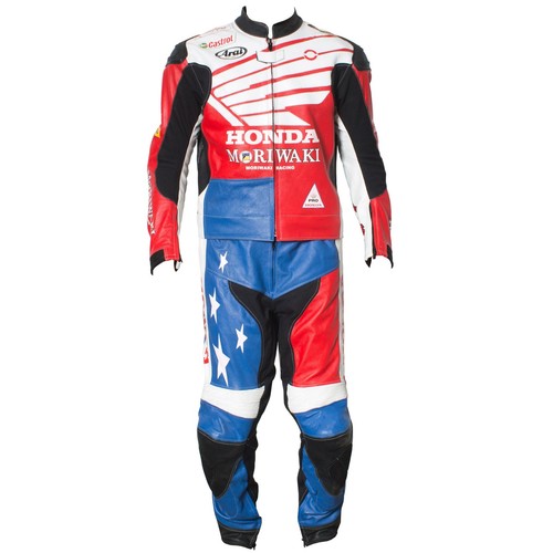 Uomo tuta pelle corsa - in,