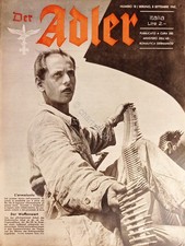 Rivista del Ministero Germanico dell'Aeronautica - Der Adler N. 18 - 1942 It.