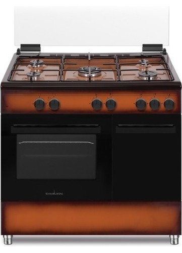 Cucina gas fuochi forno - a,